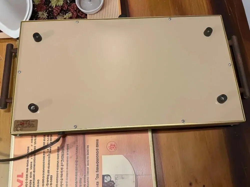 Vintage Rival Hot Serv Warming Tray Model 607